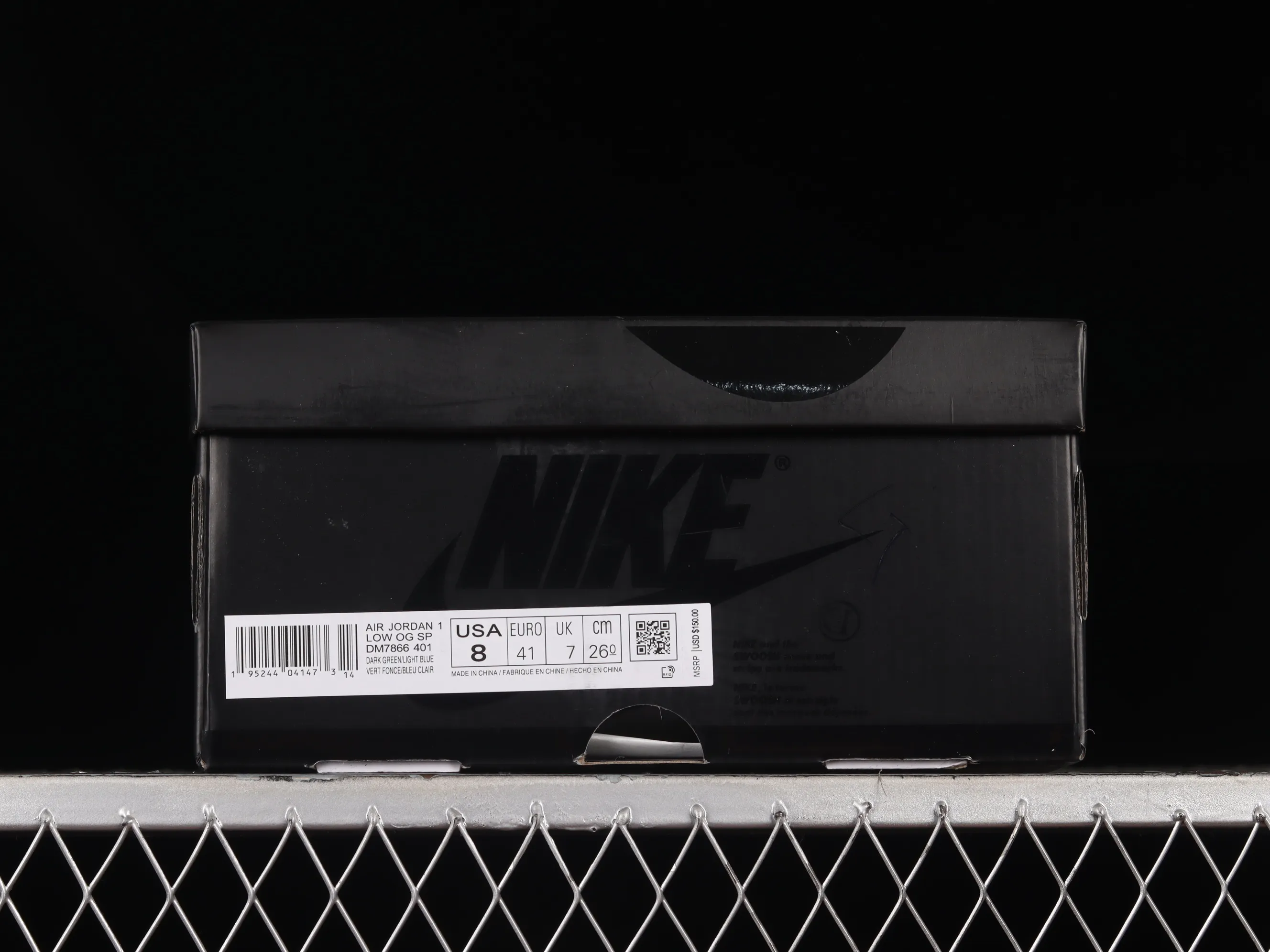 All Categories Air Jordan Jordan Series Basketball Shoes Air Jordan 1 Low Travis Scott x Air Jordan 1 Low OG AJ1 Joe 1 Tiffany Green Overturned Low Basketball Shoes DM7866-401